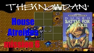 Dune 2 - Прохождение дом Атрейдес 6 миссия (Sega)