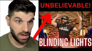 EPIC DRUMMING! Reaction to El Estepario Siberiano Blinding Lights Drum Cover!