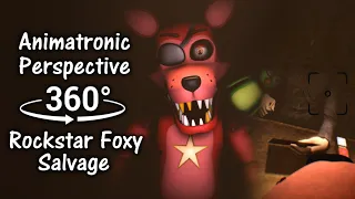 360°| ROCKSTAR FOXY SALVAGE!! - Animatronic Perspective [FNAF6/SFM] (VR Compatible)