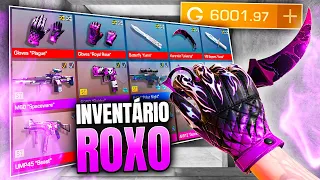 MONTEI um INVENTÁRIO ROXO com 6000 GOLD! - STANDOFF 2