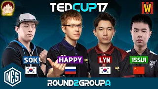 TeD Cup 17: Round of 8 - Happy, Lyn, Sok & 15sui | Warcraft 3 Reforged