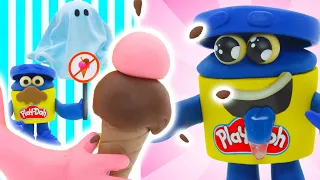 Play Doh Videos 🍦 Ice Cream Heist 🍦  Stop Motion |  Play-Doh Show Season 2