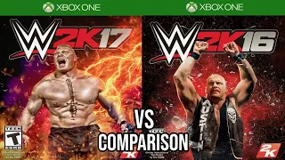 WWE 2k17 Vs 2k16 Xbox One