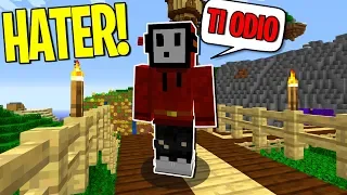 UN HATER ENTRA NEL MIO MONDO PRIVATO - MINECRAFT ITA