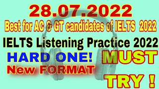 Latest listening practice test /the ielts listening test /accommodation form - student information