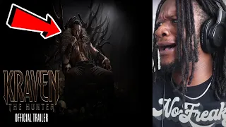 KRAVEN THE HUNTER – Official Red Band Trailer (HD) REACTION