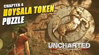 Uncharted: The Lost Legacy - Solving the Horse Wall Puzzle in Chapter 4 (Hoysala Tokens)