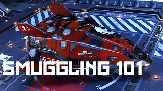 Elite Dangerous | How To Make Money Smuggling | The Hauler