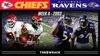 The X-Factor Delivers! (Chiefs vs. Ravens 2003, Week 4)