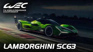 Lamborghini Reveal the Lamborghini SC63 for the 2024 FIA WEC