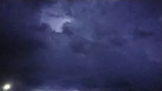 Thunder & Lightning storm over Lanarkshire, Scotland