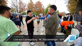 Live aus Ludwigsburg - Michael Stürzenberger BPE