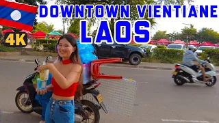 Downtown Walk Part I - Vientiane Capital, LAOS  #WanderingLeisure  #vientiane #laos #citywalk