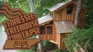 Treehouse Timelapse in Tennessee