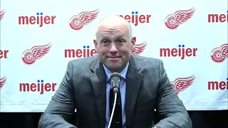 Jeff Blashill Reviews Detroit Red Wings 2021 NHL Season: "We're A Much, Much Improved Hockey Team"