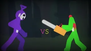 Tinky Winky vs Dipsy | Stick Nodes |