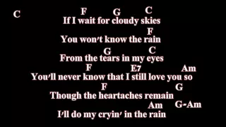 Crying In The Rain + Lyrics/Tabs