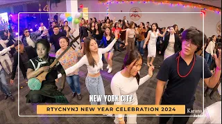 New York New Year Celebration of 2024 | RTYCNYNJ  Mimang Gorshey