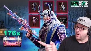 INSANE NEW SKINS -  Samurai Crate Opening| New State Mobile