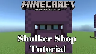 How to build a Minecraft Shulker Shop [Tutorial]