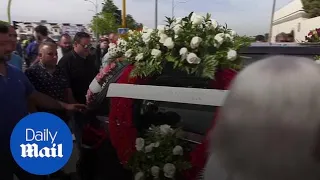 Funeral takes place for Jose Antonio Reyes