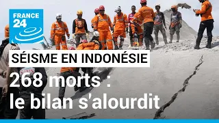 Séisme en Indonésie : les secours recherchent des survivants, le bilan s'alourdit •