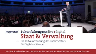 "Präludium" + "Kick-off" + Eröffnung + Der neue CIO des Bundes + ZKF I.1 + "ZK-digital" live Talk