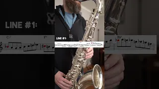 More lines on Donna Lee 🎷 #jazz #jazzlessons #music #jazzsaxophone #jazzimprovisation #jazzlesson