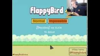 Apple rager når han spiller Flappy Bird! med Facecam