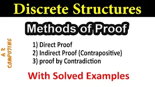 Methods of Proof || Discrete Structures in Urdu/hindi