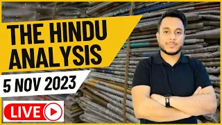The Hindu Analysis 6 November 2023 | Daily Current Affairs and News Analysis UPSC IAS