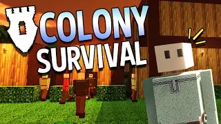 Colony Survival - #1 - Shared Kingdom (4-Player Online!)