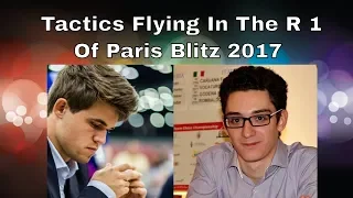 Magnus Carlsen vs Fabiano Caruana: Grand Chess Tour Paris Blitz 2017