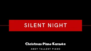 Silent Night - Piano Karaoke - Christmas Instrumental Backing Track (Key of G)