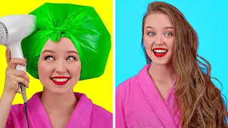 TRUCURI FEMININE, SIMPLE ȘI ISTEȚE || Idei mișto pentru păr și machiaj, pentru fete, marca 123 GO!