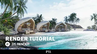 LEARN WITH ME: D5 RENDER TUTORIAL - Exterior scene 09
