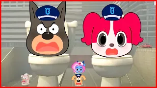 Best of Sheriff Labrador  | Skibidi Toilet Meme Song ( Cover )