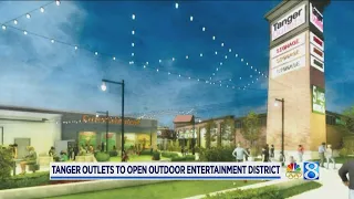 Tanger Outlets to open outdoor entertainment district