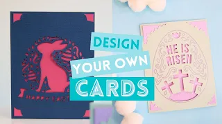 How To Create Cricut Joy Cards In Cricut Design Space - Easter Edition