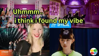 Reacting to KPOP girl groups for THE FIRST TIME (Twice, New Jeans, Itzy, IVE) pt.2