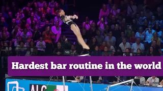 Kaylia Nemour - 15,200 aux Barres - Finale concours Général, Championnats du Monde 2023