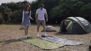 Camping Self Inflating Sleeping Mat: 8cm/10cm Portable