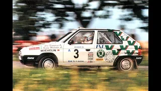 Report: Rallye Bohemia 1992. European Rally Championship / Czech-Slovak 1992