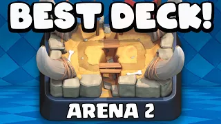 Best Arena 2 Deck in Clash Royale