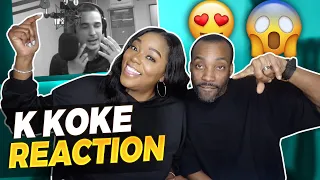 AMERICANS REACTING TO UK RAP_K KOKE FIRE IN THE BOOTH| GET YOUR POPCORN READY!! 🔥🔥🔥