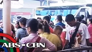 TV Patrol: Mga pasahero, nagsimula nang bumiyahe para sa Semana Santa