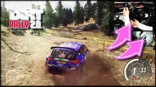 Ford Fiesta M-Sport Rally1 HY livery mod Rally Greece 2SS / Thrustmaster T300RS DiRT Rally 2.0