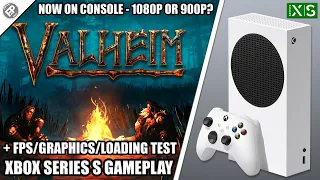 Valheim - Xbox Series S Gameplay + FPS Test