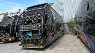 Big Crazy Buses in Thailand