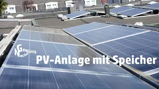 Unsere Photovoltaikanlage mit Speicher